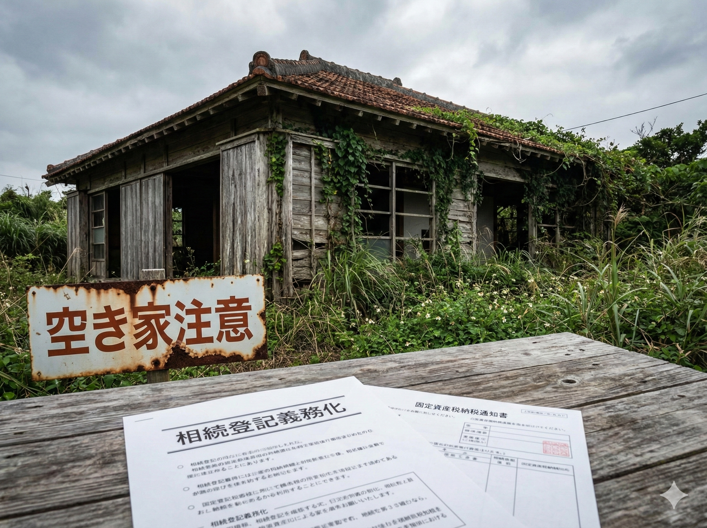 空き家リスクと法律改正