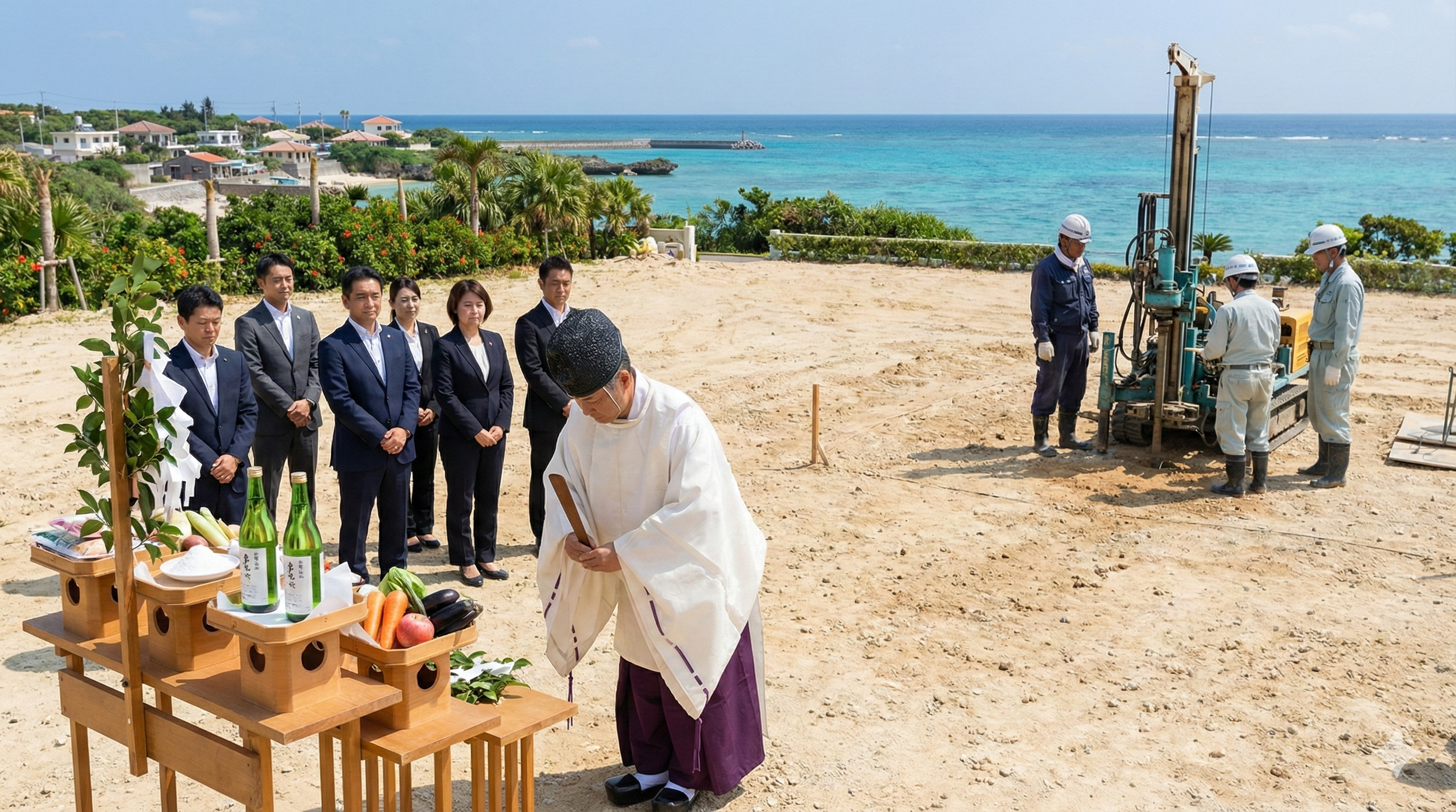地鎮祭と地盤調査